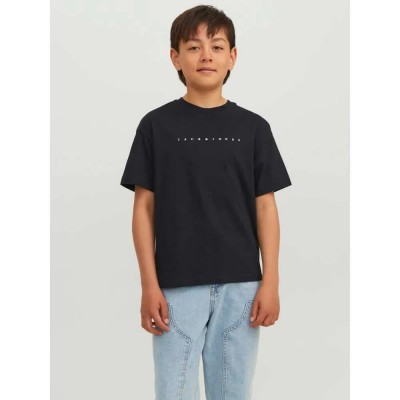тениска,детски,тениски,jack,&,jones,star,short,sleeve,t,shirt,black,fit,loose,(blue)