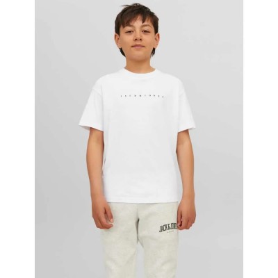 тениска,детски,тениски,jack,&,jones,star,short,sleeve,t,shirt,white,fit,loose,(white)