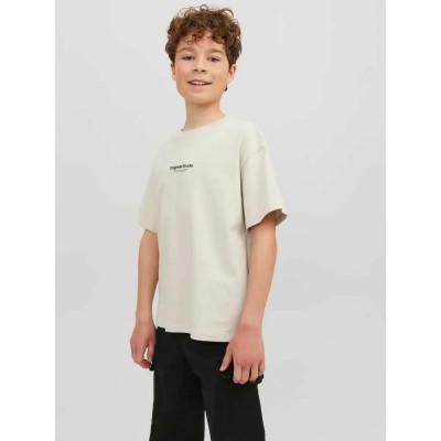 тениска,детски,тениски,jack,&,jones,vesterbro,short,sleeve,t,shirt,moonbeam,fit,loose,(beige)