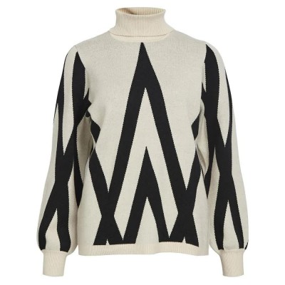 блуза,дамски,пуловери,дамски,плетени,дрехи,object,ray,high,neck,sweater,beige