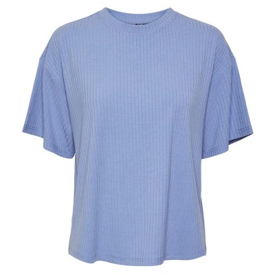тениска,дамски,тениски,pieces,kylie,oversized,short,sleeve,t,shirt,purple,(hydrangea)