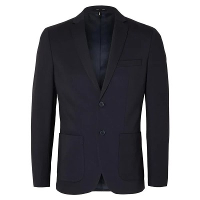 сако,мъжки,сака,selected,slim,delon,jersey,flex,blazer,navy,blazer,(blue)