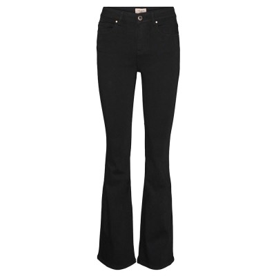 дънки,дамски,панталони,vero,moda,flash,flared,fit,li140,mid,waist,jeans,black