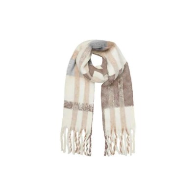шал,ръкавици,шапки,и,шалове,vero,moda,ivy,league,scarf,beige,(birch,checks,brown,lentil,lgm,silver,mink)