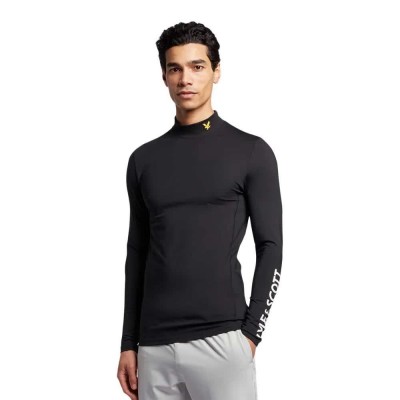 мъжко,бельо,lyle,&,scott,long,sleeve,base,layer,black,(jet,black)