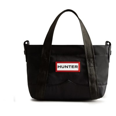 чанта,всички,чанти,hunter,nylon,mini,tote,bag,black,(black)