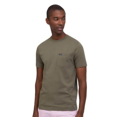 тениска,мъжки,тениски,façonnable,indemodable,short,sleeve,t,shirt,brown,olive,green,(green)