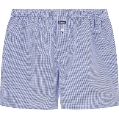 боксерки,мъжко,бельо,façonnable,vichy,check,boxers,navy,(purple)