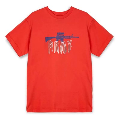 тениска,мъжки,тениски,grimey,back,at,you,regular,short,sleeve,t,shirt,red,(orange)