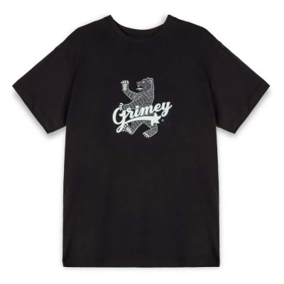 тениска,мъжки,тениски,grimey,madrid,the,connoisseur,regular,short,sleeve,t,shirt,black