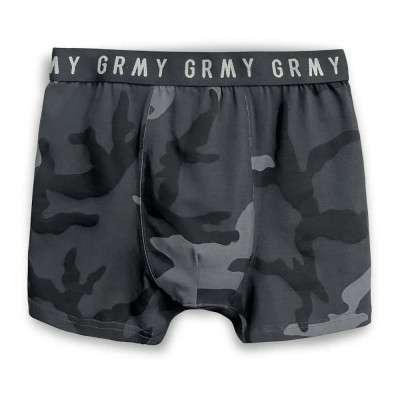 боксерки,мъжко,бельо,grimey,tusker,temple,all,over,print,boxers,grey,(black)
