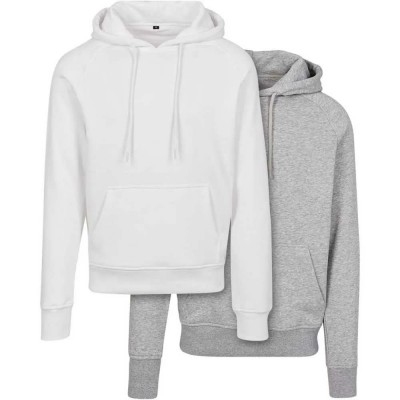 суичър,мъжки,пуловери,build,your,brand,by093a,hoodie,2,units,white