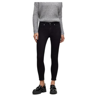 дънки,дамски,панталони,hugo,932,jeans,black