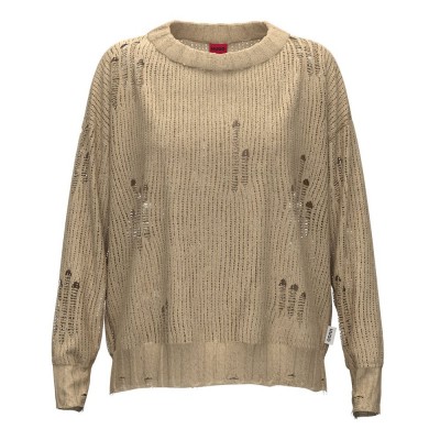 блуза,дамски,пуловери,дамски,плетени,дрехи,hugo,sladder,sweater,beige