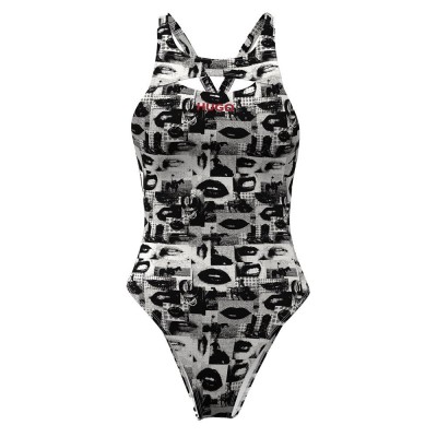 бански,костюм,дамски,бански,костюми,hugo,western,lips,swimsuit,multicolor