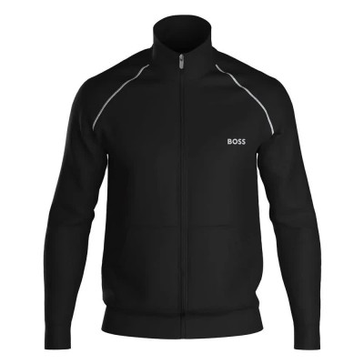 блуза,мъжки,пуловери,boss,50515360,full,zip,sweatshirt,black