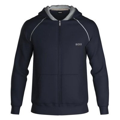 блуза,мъжки,пуловери,boss,b,mix&match,10259917,full,zip,sweatshirt,blue