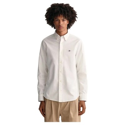 риза,с,дълъг,ръкав,мъжки,ризи,gant,3230115,long,sleeve,shirt,white