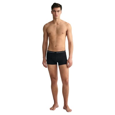 боксерки,мъжко,бельо,gant,900013003,boxers,3,units,black,(black)