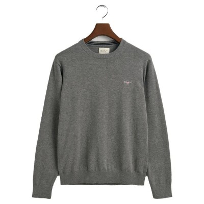 блуза,мъжки,пуловери,gant,classic,sweater,dark,grey,melange,(grey)