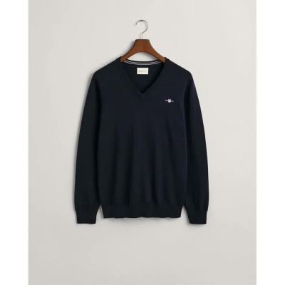 блуза,мъжки,пуловери,gant,classic,sweater,evening,blue,(blue)