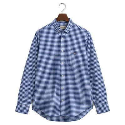 риза,с,дълъг,ръкав,мъжки,ризи,gant,reg,gingham,long,sleeve,shirt,blue,(college,blue)