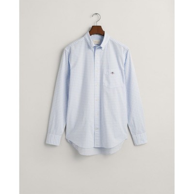риза,с,дълъг,ръкав,мъжки,ризи,gant,reg,gingham,long,sleeve,shirt,blue