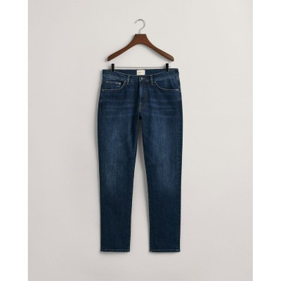 дънки,мъжки,панталони,gant,slim,fit,jeans,blue