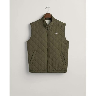 потник,мъжки,потници,gant,windcheater,vest,juniper,green,(green)