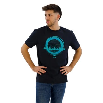 тениска,мъжки,тениски,boss,8,10110340,short,sleeve,t,shirt,blue