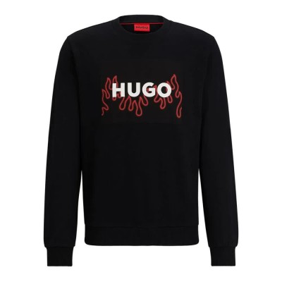 блуза,мъжки,пуловери,hugo,duragol,u241,sweatshirt,black