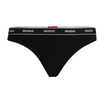 дамско,бельо,дамски,бикини,и,танкини,hugo,stripe,pyp,thong,black