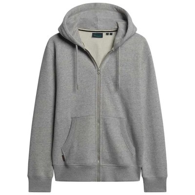 блуза,мъжки,пуловери,superdry,essential,logo,full,zip,sweatshirt,athletic,grey,marl,(grey)