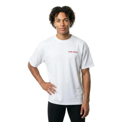 тениска,мъжки,тениски,дамски,тениски,shark,attack,basic,short,sleeve,t,shirt,white,(white)