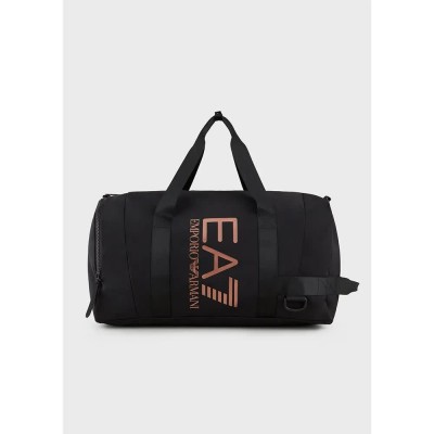 спортна,чанта,сакове,ea7,emporio,armani,gym,bag,black,rose,gold,logo,(black)