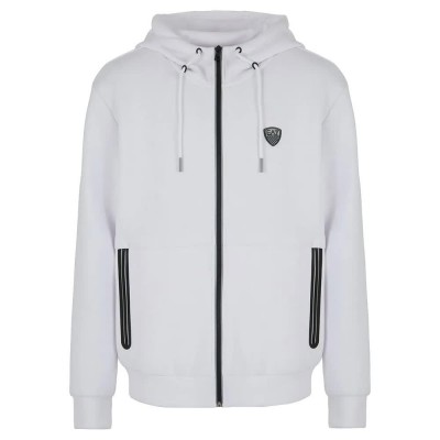 блуза,мъжки,пуловери,ea7,emporio,armani,8npm20,full,zip,sweatshirt,white