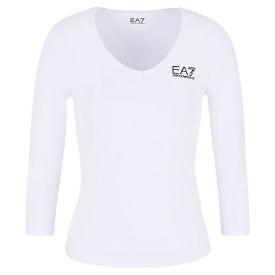 тениска,дамски,тениски,ea7,emporio,armani,8ntt55,short,sleeve,t,shirt,white