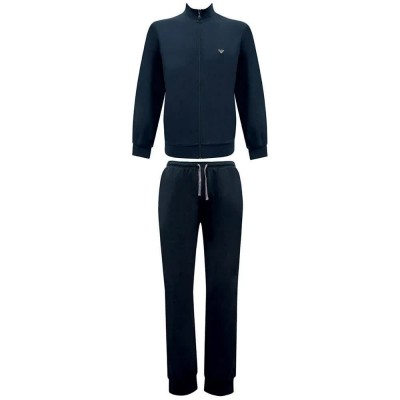 пижама,мъжки,пижами,emporio,armani,111795,long,sleeve,pyjama,blue,(black)