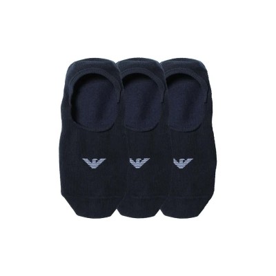 чорапи,мъжки,чорапи,emporio,armani,306227,no,show,socks,3,pairs,navy,(black)