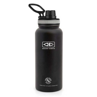 бутилки,за,вода,ocean,&,earth,insulated,screw,top,lid,1l,bottle,black,(black)