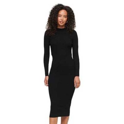 рокля,дамски,поли,и,рокли,superdry,backless,bodycon,sleeveless,midi,dress,black