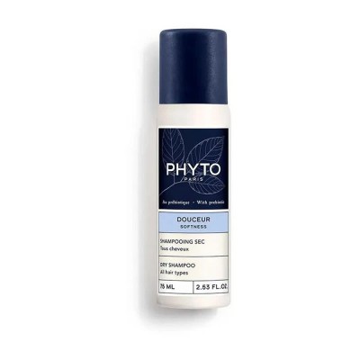 хигиена,коса,phyto,127050,75ml,dry,shampoo,white