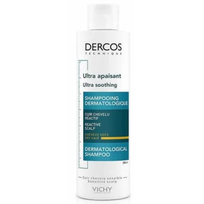 хигиена,коса,vichy,dercos,ultra,calte,sh,sec,200ml,shampoo,clear