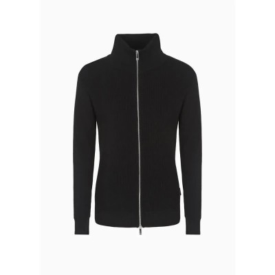 блуза,мъжки,пуловери,armani,exchange,6rze6a,zm1lz,full,zip,sweater,black