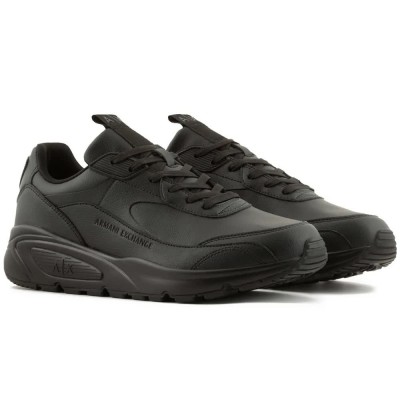 маратонки,мъжки,маратонки,armani,exchange,xux121,xv768,trainers,black,(black)