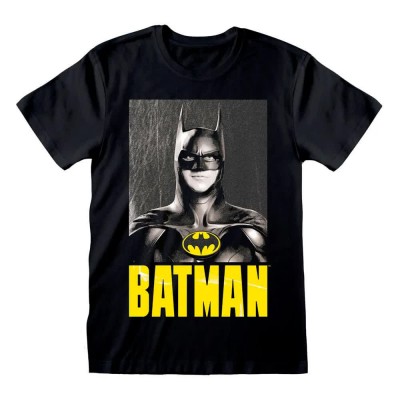 тениска,мъжки,тениски,heroes,the,flash,movie,keaton,batman,short,sleeve,t,shirt,black,(black)