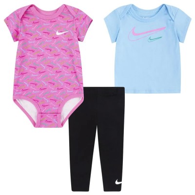 детски,екипи,nike,set,swoosh,logo,set,3,units,multicolor,(black)