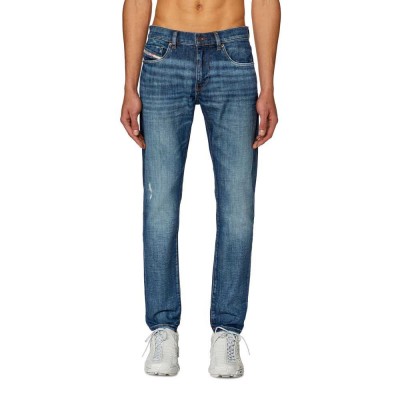 дънки,мъжки,панталони,diesel,a03558,0dqaa,2019,strukt,jeans,blue