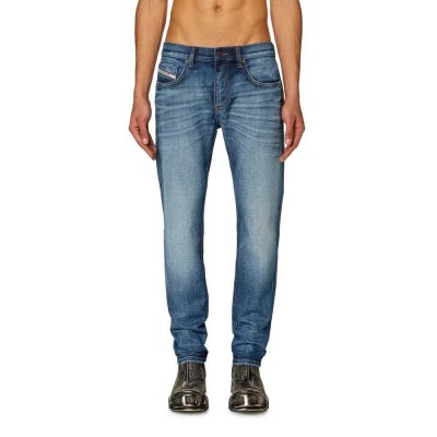 дънки,мъжки,панталони,diesel,a03558,0dqae,2019,strukt,jeans,blue