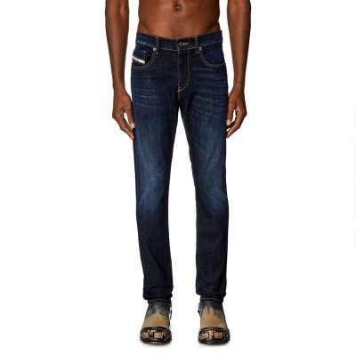 дънки,мъжки,панталони,diesel,a03562,009zs,2019,strukt,jeans,blue